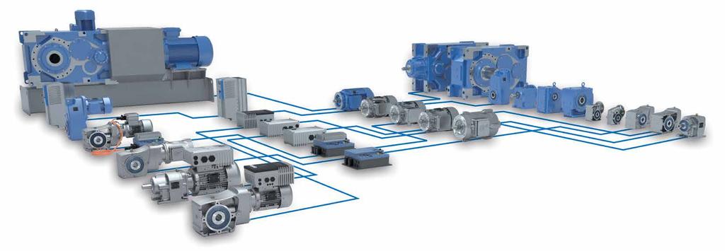 Módulos 20 de produtos NORD Módulos de produtos NORD21 As soluções em acionamentos Os redutores A Eletrônica de Acionamento Os motores 20 Os três componentes redutor, motor e eletrônica de