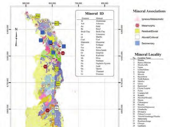 Em 2010, as exportações de uránio chegaram a representar 10% do rendimento proveniente das exportações e em 2009 o sector de mineração chegou a representar 10% do PIB do país.