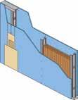 Consumo de materiais Paredes W111 - perspectiva Tabela de consumo Knauf W111 Montante simples Montante duplo Componente Unidade Espaçamento entre montantes 600 mm 400 mm Simples Duplo Simples Duplo