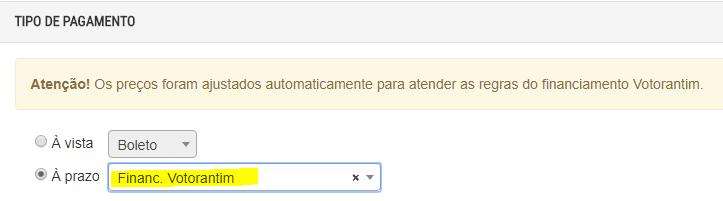 COMO FINANCIAR O SEU CLIENTE: PASSO A PASSO Após inserido(s) o(s) produto(s) no pedido, você deve