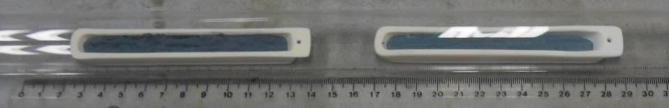 25). Para o primeiro tratamento térmico, os pós precursores foram levados a síntese em um forno de resistências tubular programável da marca Lenton, com controladores de temperatura da Eurotherm, que