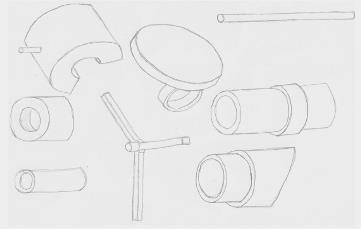 5. O DT no Desenvolvimento do Produto A figura do lado apresenta alguns exemplos de desenhos técnicos