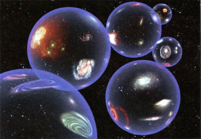 Antes, definições Multiverso: coleção (possivelmente infinita) de universos-ilha (não no mesmo sentido de Kant).