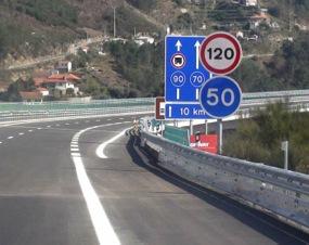 Neste sentido de circulação, o PMV mais próximo, já integrado na concessão da Brisa Auto-estradas de Portugal, S.A., está situado a cerca de 16,5 quilómetros de distância do Túnel do Marão.