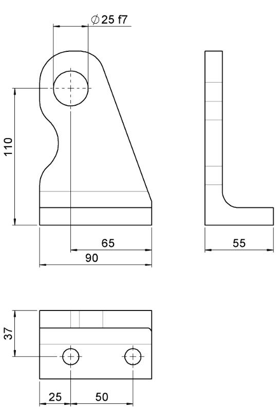 7.4 Opções Suporte Olhal