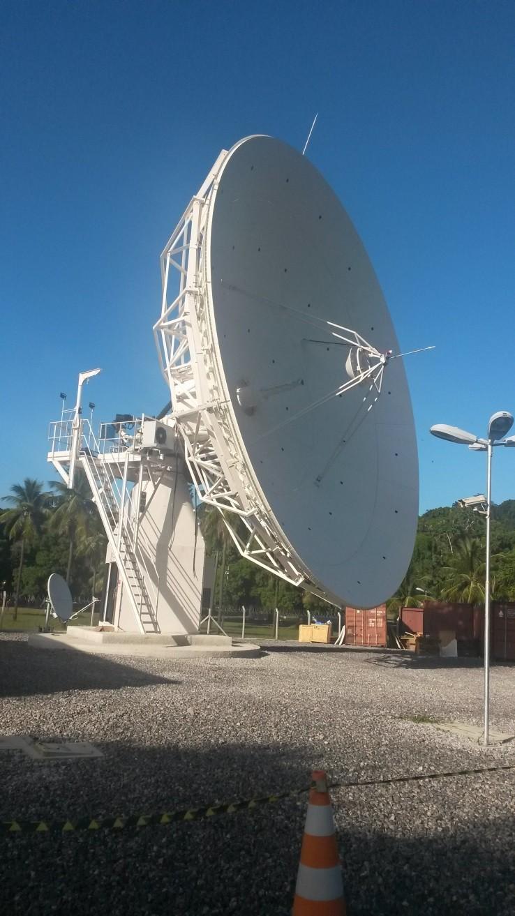 Satélite em Brasilia e Rio de