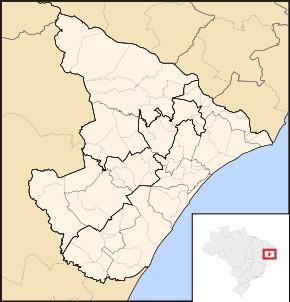 Estado de Sergipe Estados limítrofes: Bahia e Alagoas. População 5:.967.79 hab. Densidade: 8,6 hab.