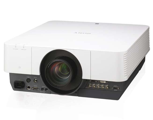 VPL-FX500L Vantagens de instalação Função de ajuste de O VPL-FX500L inclui uma função de ajuste de que pode ser controlada a partir do painel de controlo do projector ou unidade Remote