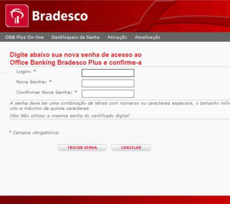 O sistema carrega automaticamente o login de acesso.