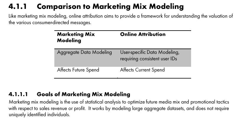 Métricas de atribuição Os modelos de atribuição são um avanço em relação aos atuais modelos de marketing mix porque abrangem toda a influência do