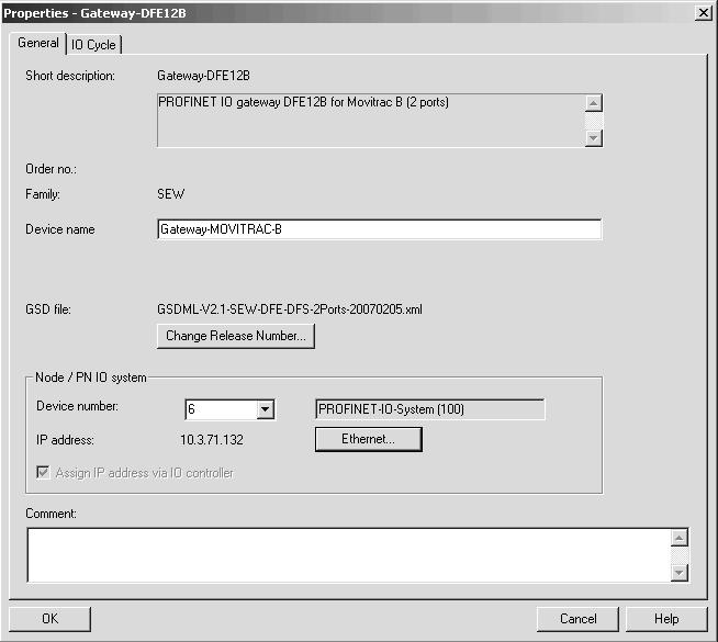 Planejamento do projeto com PROFINET Planejamento de projeto do controlador PROFINET IO 5 Configuração dos participantes Após a configuração dos encaixes individuais (slots) o novo participante