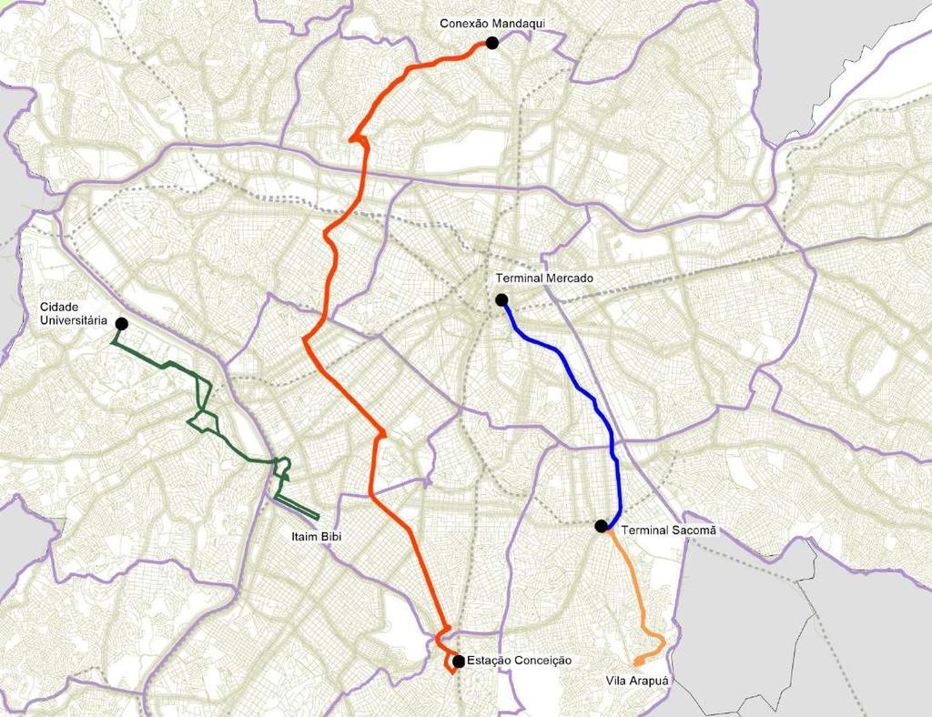 3. A Nova REDE DE TRANSPORTE COLETIVO DA CIDADE DE SÃO PAULO 3.