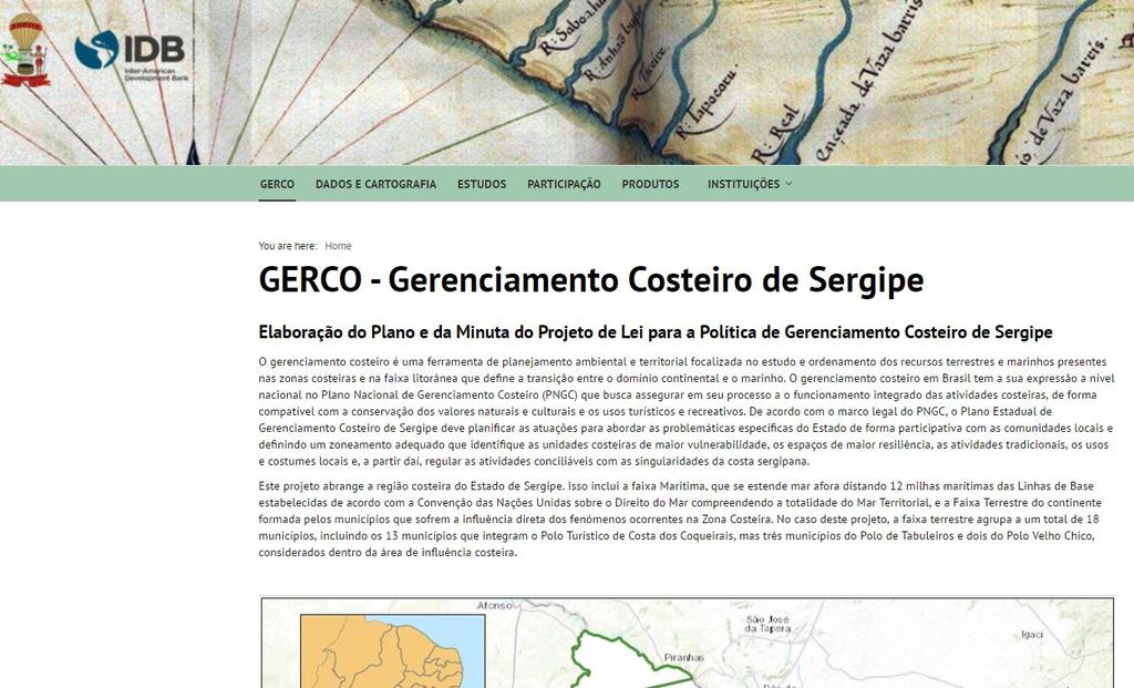 Web Site GERCO Acesso: