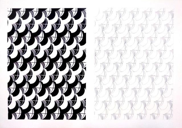O trabalho de Escher ainda surge de um processo de desenvolvimento da representação gráfica e das investigações sobre a natureza das formas, conforme é percebido pela sua fala: Muito antes de ter