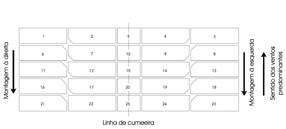 Telha Canalete 49 8 mm Instruções para montagem Recomendações preliminares 1. As faces das terças em contato com os canaletes devem situar-se em um mesmo plano. 2.