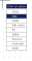 Inicialmente desenhe o perfil da lâmpada, aproximadamente assim. Vamos agora transformar este perfil de lampada em uma polylinha: 1. Comando Modify/Object/ Polyline. 2.