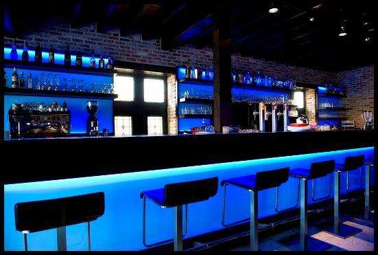 Área de aplicação: Ambiente Soluções LED Lounge Bar