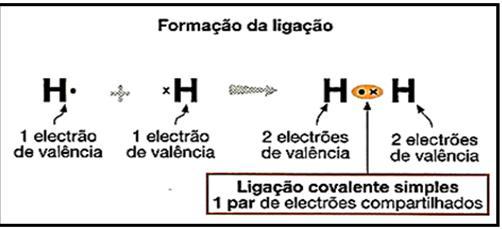 Formação da molécula de