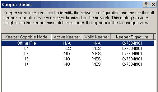 Configurar a rede ControlNet Capítulo 5 Verificar os estados do protetor da rede Após programar sua rede ControlNet, verifique os estados dos nós com recurso de proteção.