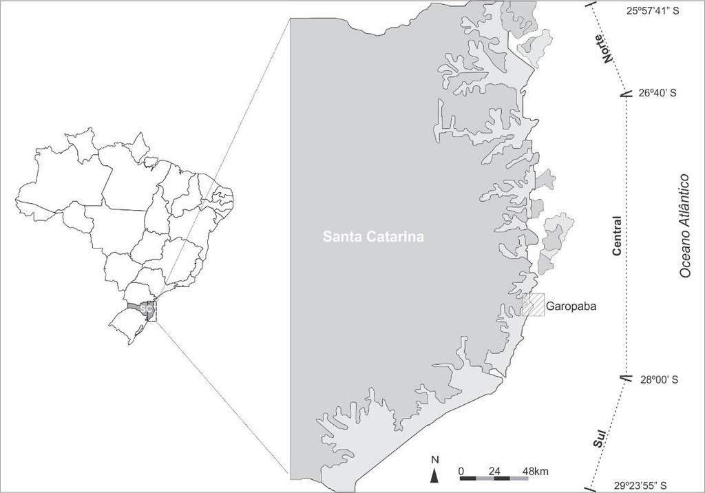 18 agrupados por Horn Filho (2003) em apenas três: Norte, Central e Sul (Figura 3).