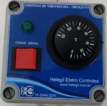 CMTSLD-111 Quadro eletromecânico analógico para controle de temperatura.