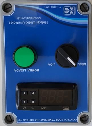 CDTSLD-161 Quadro elétrico digital para controle de temperatura.