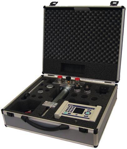 Espaços para vários sensores de pressão de referência CPT6000 Veja folha de  Maleta de calibração com calibrador de processo, modelo CPH6000 e