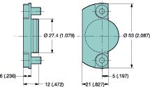 Parafuso Arruela de retenção Jogo de parafusos Kantseal Código para pedido (4x) (4x) (2x) Anel O-ring Anel O-ring (2x)