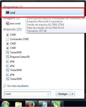 Depois de retirado o SD Card do DMI, acesse o SD Card em um computador. Haverá um arquivo config.txt na raiz do SD Card, este arquivo pode ser aberto com um bloco de notas.