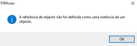 Erros Comuns (Iniciar log): Poderá aparecer o seguinte erro: E: O FSPAcars perdeu a ligação ao FSUIPC R: Possivelmente o simulador crashou/desligou ou o FSUIPC deixou de responder.