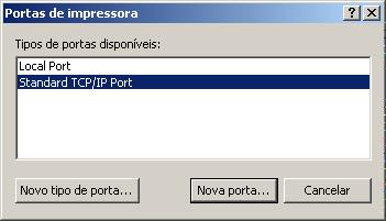 Para alterar as configurações da porta, vá para a etapa 10.