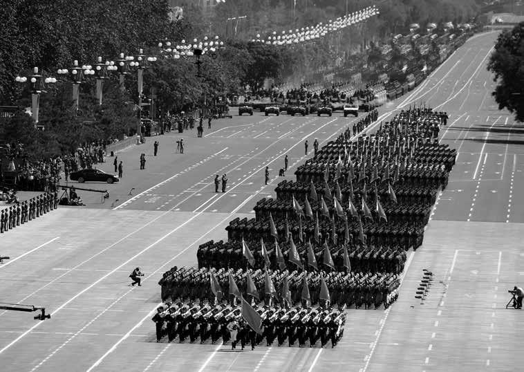 capitulação nipónica, com um imponente desfile militar, o Presidente chinês sublinhou ontem que a vitória de 1945 contra o Japão permitiu que a China voltasse a ser um grande país no mundo, frisando