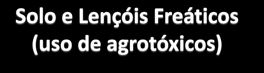 Por não podermos enxergar a água debaixo do solo, ela pode se tornar poluída sem que percebamos, até que seja tarde para reverter o dano.