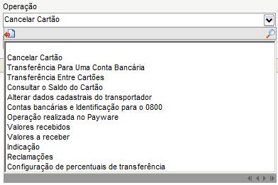 A) Bloqueio de Cartão Selecione um cartão, aponte um dos motivos elencados pelo sistema, justifique o cancelamento no campo