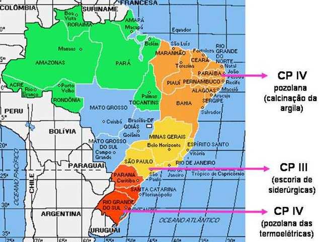 Redução do calor de hidratação Inibição da reação álcali-agregado Maior Durabilidade Econômicas Redução