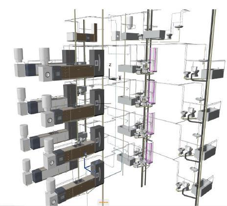 Figura 2: Algumas imagens exemplificativas do resultado final dos trabalhos dos alunos da UC-BIM no ano letivo 2015/2016. 4.