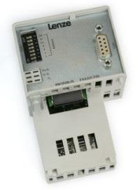 94 Módulo de interface PROFIBUS DP para conversor de frequência Lenze 8400 LM8932 1 Placa de controle Profibus-Slave Perfil de comunicação Profibus DP-V0 / DV-V1 Detecção