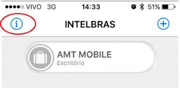 seguinte tela aparecerá: Para ter acesso ao Token do celular, no aplicativo AMT MOBILE V3 (aplicativo disponível