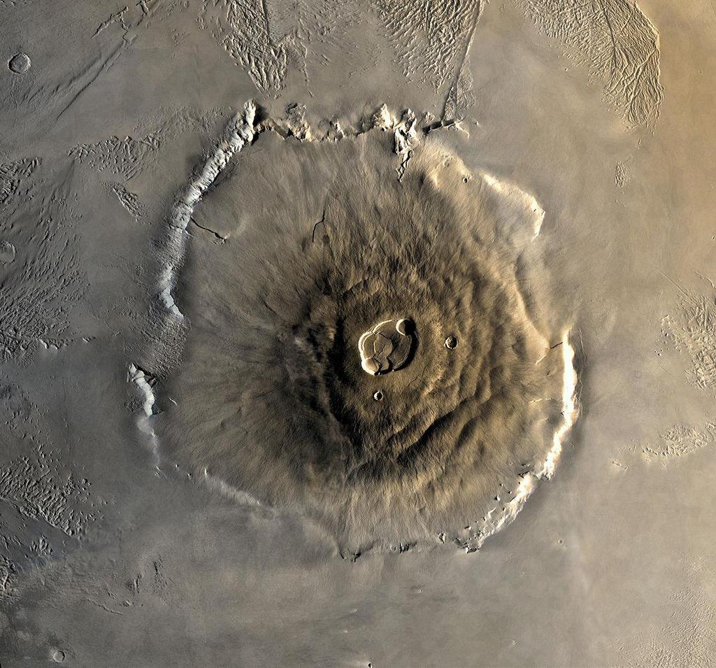 Olympus Mons: o maior vulcão do sistema