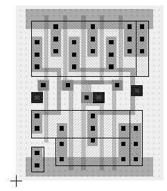 Circuitos standard-cell Circuito usa células pré-desenhadas e pré-caracterizadas que implementam portas lógicas, flip-flops e outros circuitos simples. (CBIC = cell-based IC.