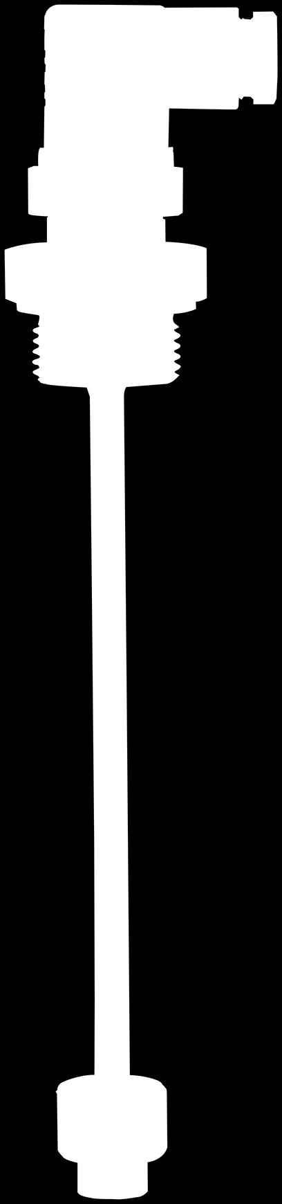 esquerda: Montagem rosqueada, conector angular, boia conforme NBR Fig.