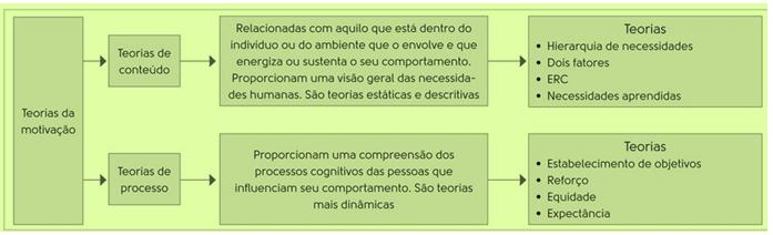 Direção: o objetivo do comportamento motivado ou a direção para a qual a motivação leva o comportamento. A escolha que o sujeito faz dentre as possibilidades existentes. 2.