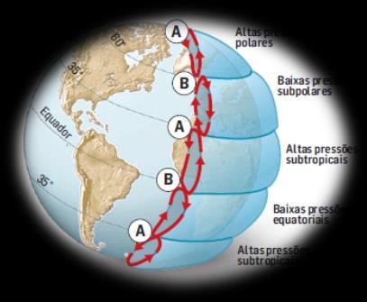 A influência da latitude na precipitação