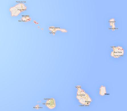 Capítulo 3 Caracterização do problema Cabo Verde é um país constituído por 10 pequenas ilhas das quais apenas 9 estão habitadas e com uma população aproximada de 530 mil habitantes [42].