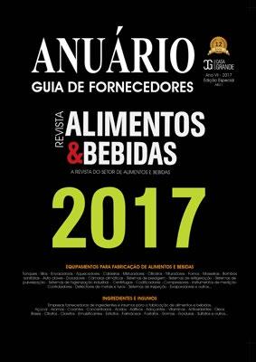 ndice nuário 2017 - uia de ornecedores & o nuário limentos & ebidas estão relacionadas empresas fornecedoras de:, serviços, insumos, ingredientes e tecnologias para o processo de fabricação de