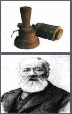 Historia do som Em 1860 Antonio Meucci inventou uma forma de comunicação entre seu laboratório do sótano e seu dormitório.