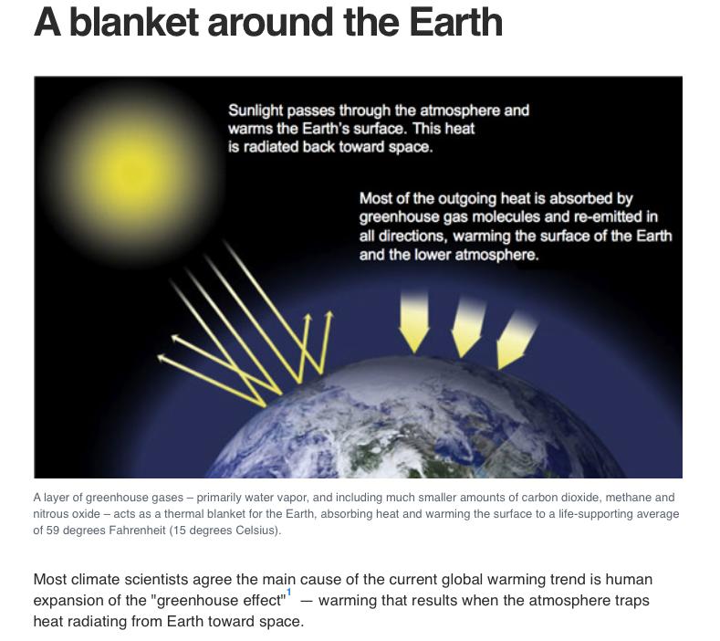 As mudanças climáticas: causas