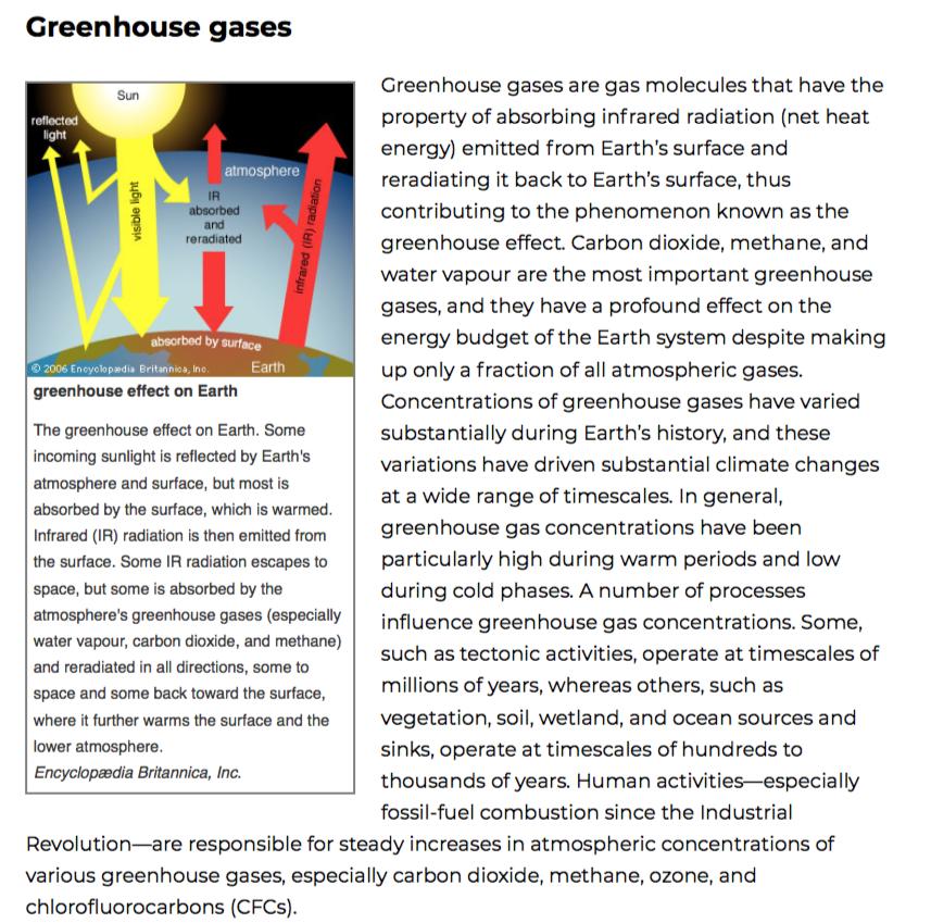 As mudanças climáticas: causas e