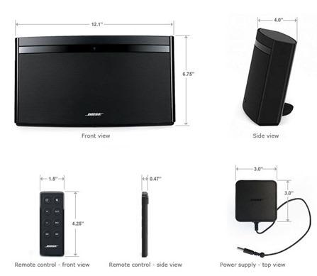 Sonoridade Este é certamente o ponto onde a Bose se destaca da concorrência. A Bose SoundLink Air oferece um som limpo e puro, potente e muito compacto.