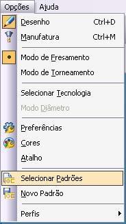 DESENHO PARA TORNEAMENTO Interface: Neste momento passaremos a trabalhar com o Edgecam para Torneamento, para isso vamos utilizar a interface Padrão de Torno em milímetros conforme procedimento